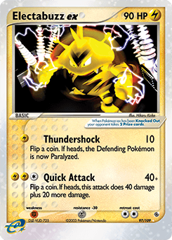 2003 Ruby & Sapphire Electabuzz ex #97