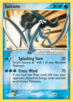 Suicune ★ Unseen Forces card