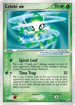 Celebi ex Unseen Forces card