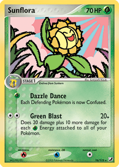 Sunflora Unseen Forces card