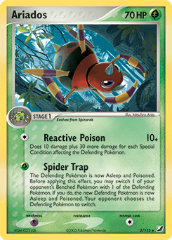 Ariados Unseen Forces card
