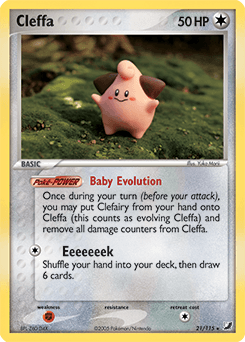 Cleffa Unseen Forces card
