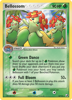 Bellossom Unseen Forces card