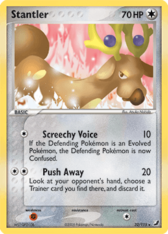 Stantler Unseen Forces card