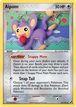 Aipom Unseen Forces card