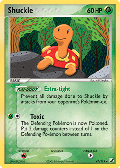 Shuckle Unseen Forces card