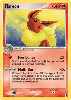 Flareon ★ Unseen Forces card