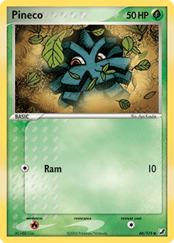 Pineco Unseen Forces card