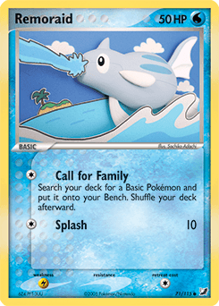 Remoraid Unseen Forces card