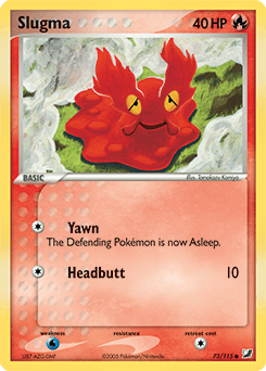 Slugma Unseen Forces card