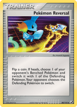 Pokémon Reversal Unseen Forces card