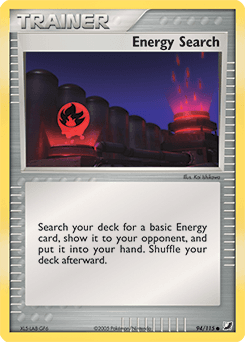 Energy Search Unseen Forces card