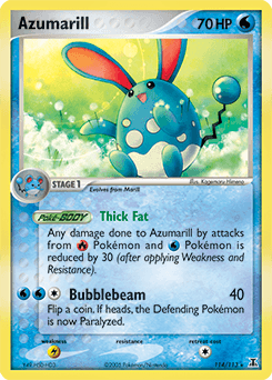 Azumarill Delta Species card