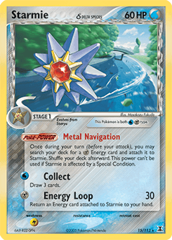 Starmie Delta Species card