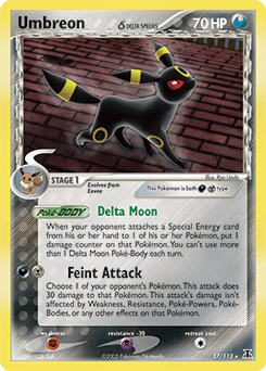 Umbreon Delta Species card