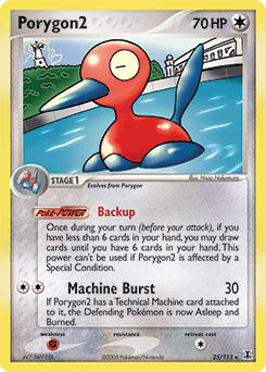 Porygon2 Delta Species card