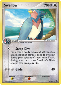Swellow Delta Species card