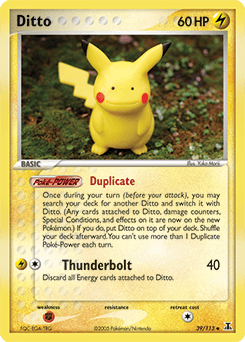 Ditto Delta Species card