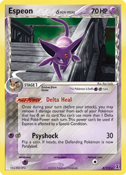 Espeon ★ Delta Species card