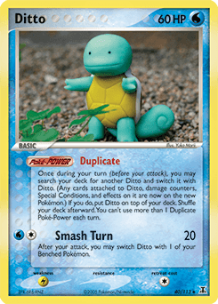 Ditto Delta Species card