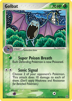 Golbat Delta Species card