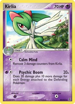Kirlia Delta Species card