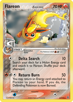 Flareon ★ Delta Species card