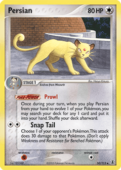 Persian Delta Species card
