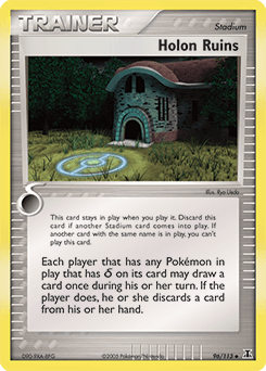 2005 Delta Species Holon Ruins #96
