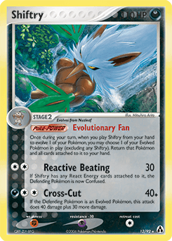 Shiftry Legend Maker card