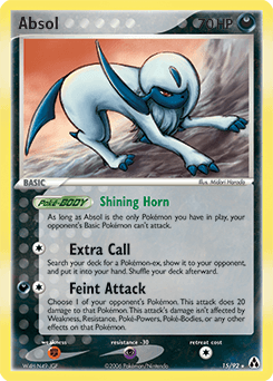 Absol Legend Maker card