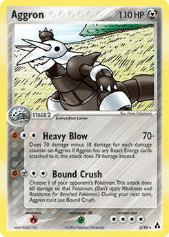 Aggron Legend Maker card