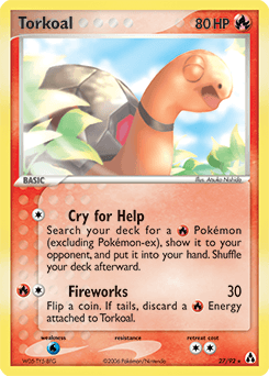 Torkoal Legend Maker card