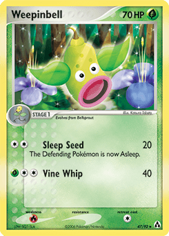 Weepinbell Legend Maker card