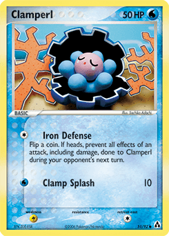 Clamperl Legend Maker card