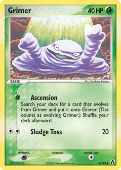 Grimer Legend Maker card