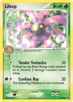 Lileep Legend Maker card