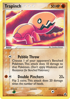 Trapinch Legend Maker card