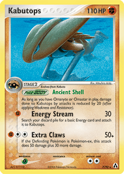 Kabutops Legend Maker card