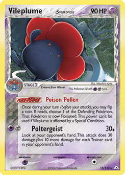 Vileplume Holon Phantoms card