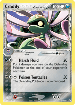 Cradily δ Holon Phantoms card