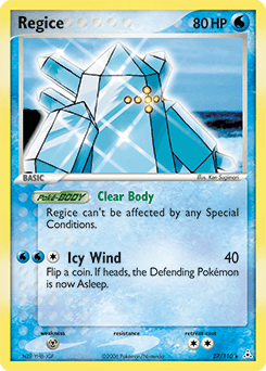 Regice Holon Phantoms card