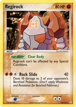 Regirock ★ Holon Phantoms card