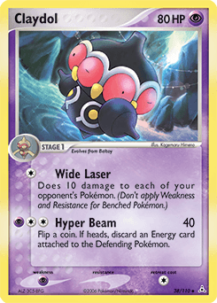 Claydol Holon Phantoms card