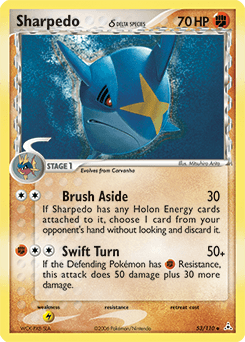 Sharpedo Holon Phantoms card