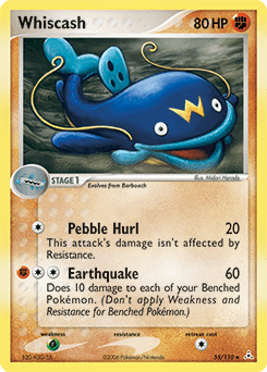 Whiscash Holon Phantoms card