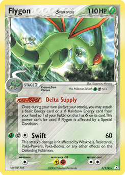 Flygon Holon Phantoms card