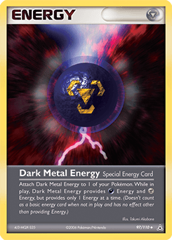 Dark Metal Energy Holon Phantoms card