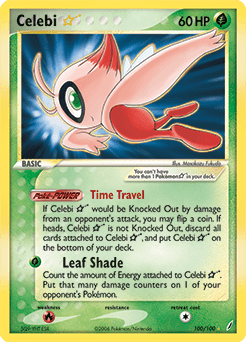 Celebi ★ Crystal Guardians card