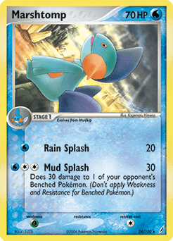 Marshtomp Crystal Guardians card